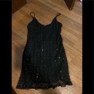 Forever 21 Black sequin dress